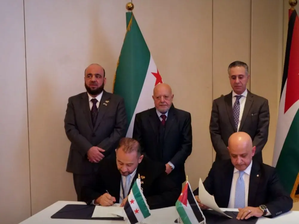 اتفاقية توأمة لتسريع التبادل التجاري بين سوريا والأردن