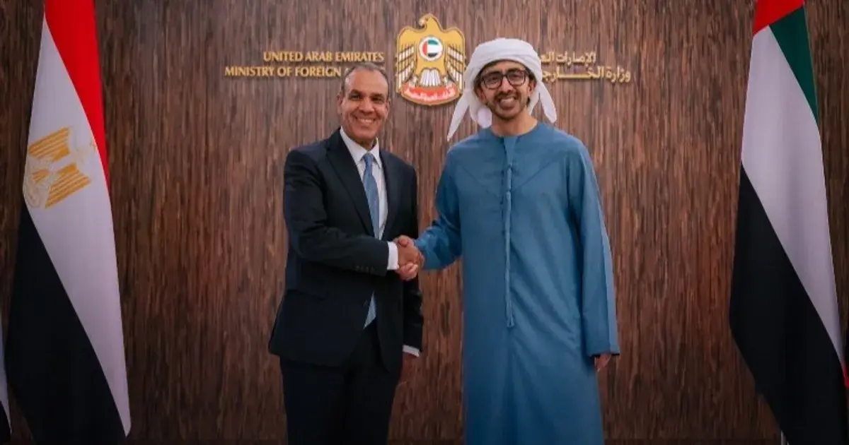 أوضاع غزة وتطورات السودان محور محادثات وزيري خارجية مصر والإمارات