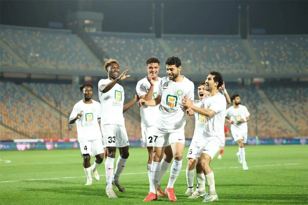 مصطفى شلبي يسجل هدف البنك الأهلي الأول أمام الأهلي