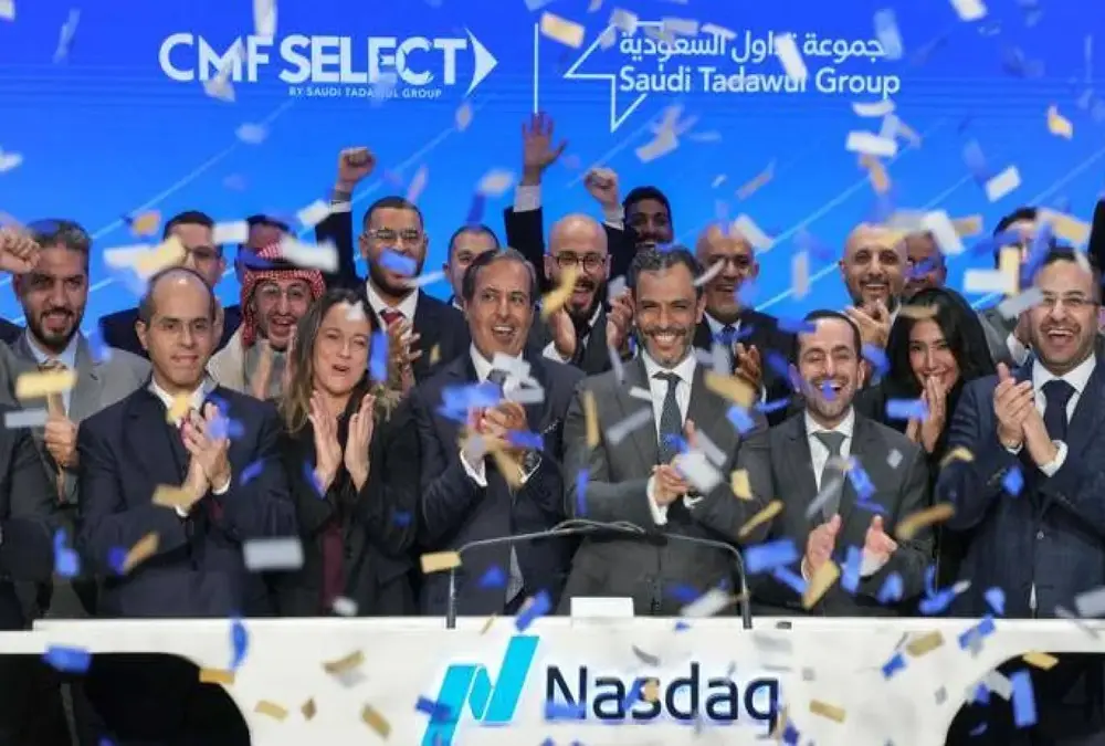 قيادات «تداول السعودية» تزور نيويورك وتقرع جرس إغلاق «ناسداك»