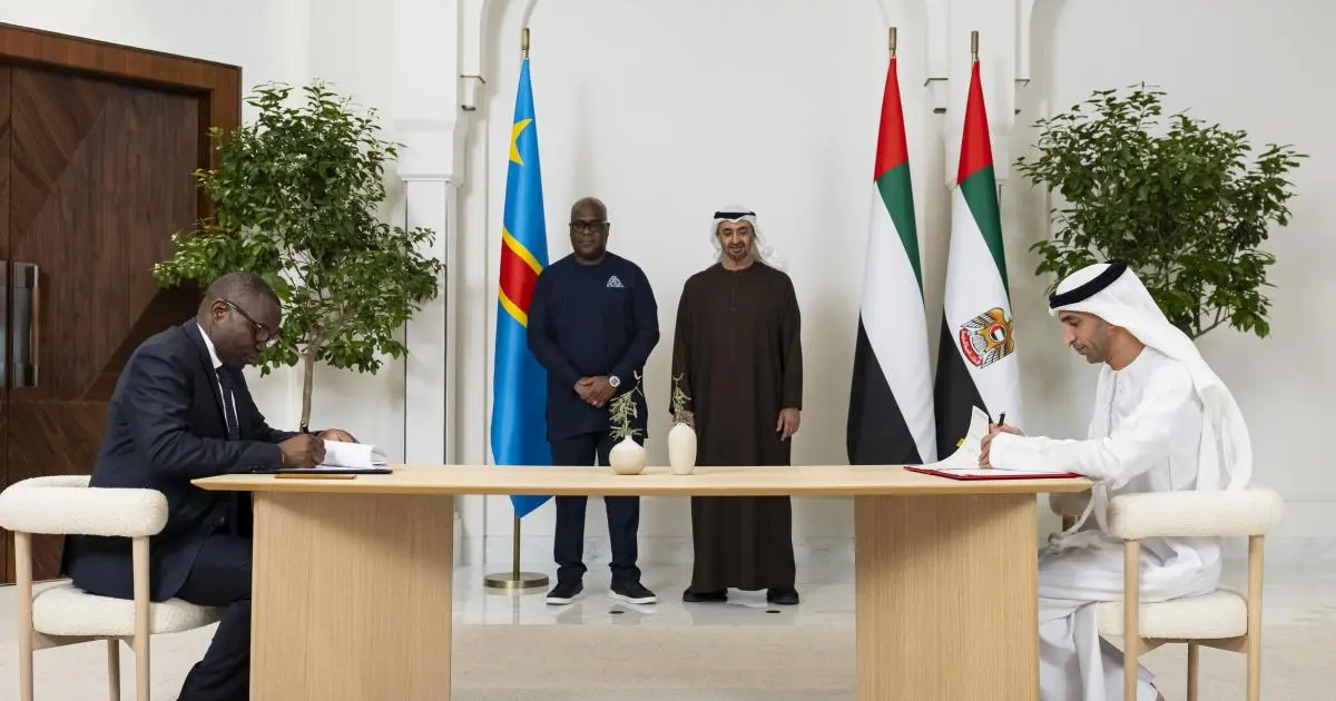 شراكة اقتصادية شاملة بين الإمارات والكونغو الديمقراطية