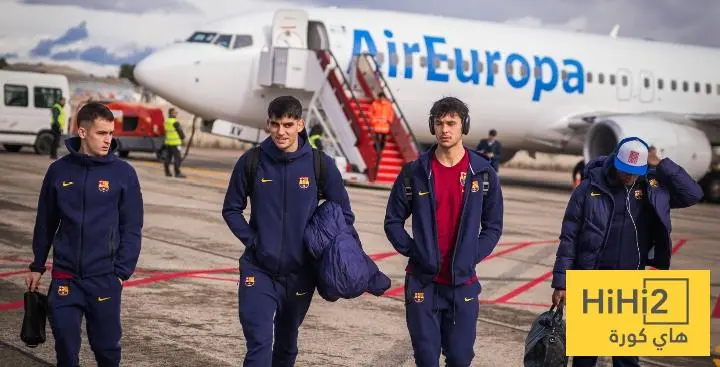 برشلونة يصل ألباسيتي قبل لقاء الفريقين