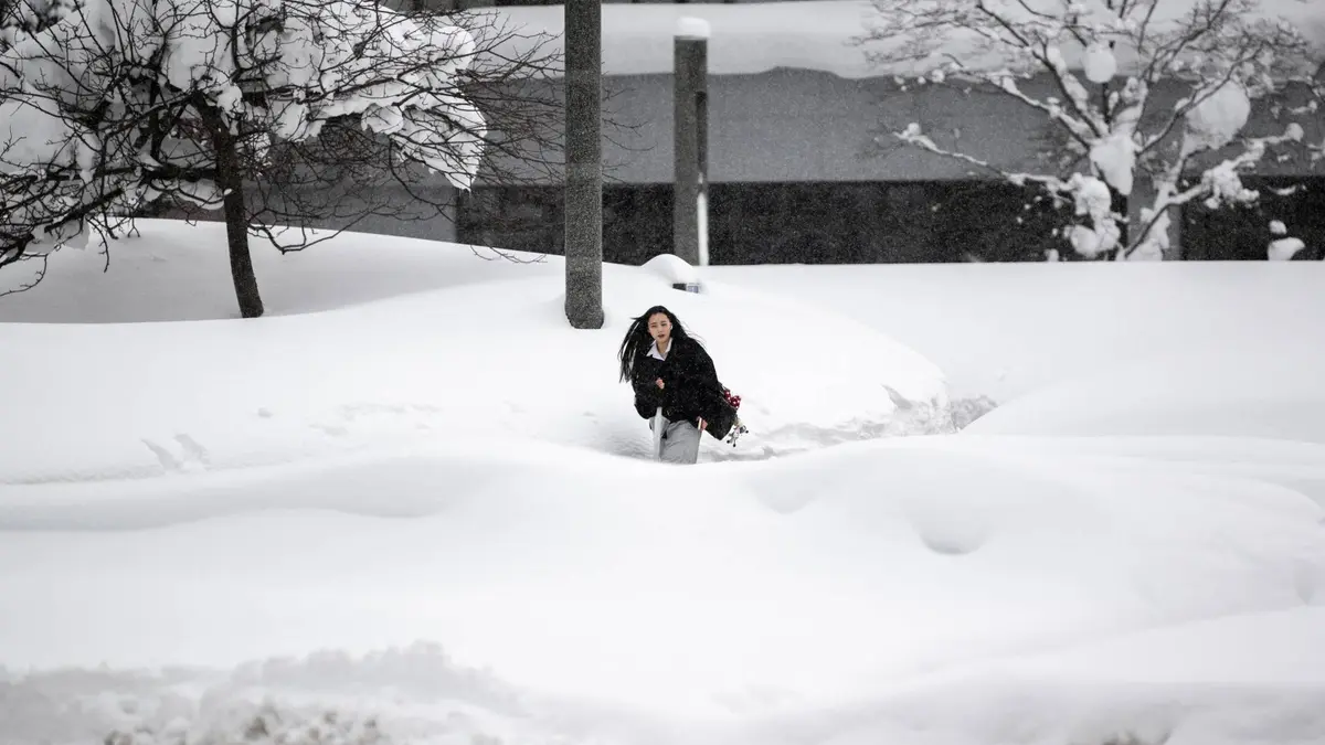 كارثة بيضاء في اليابان: 30 قتيلا جراء الثلوج والجيش يتدخل لإنقاذ المناطق المنكوبة