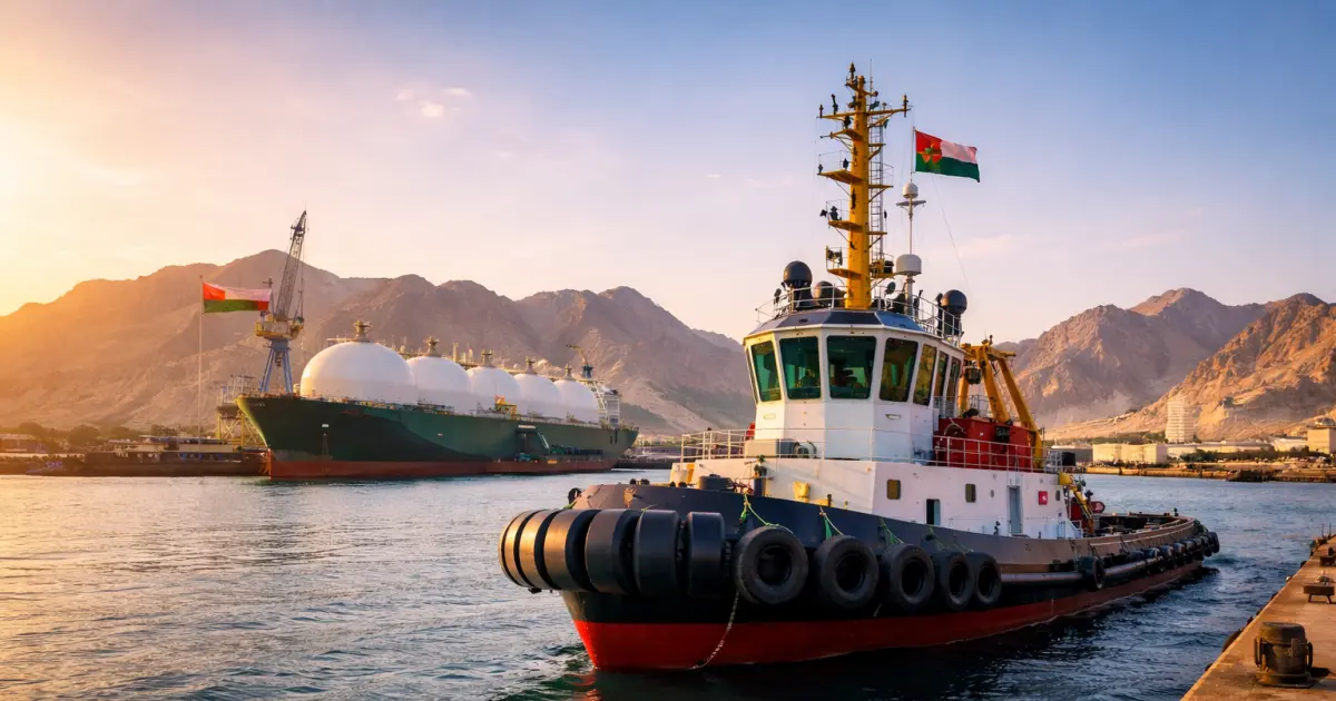 أول قاطرة محلية.. عُمان تعزز قدراتها في التحول الصناعي البحري