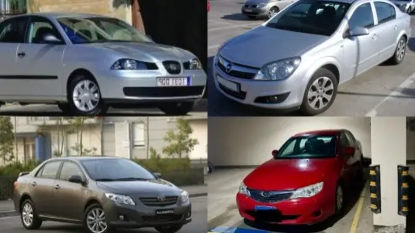 منها كورولا وأسترا .. سيارات مستعملة تحت 500 ألف جنيه