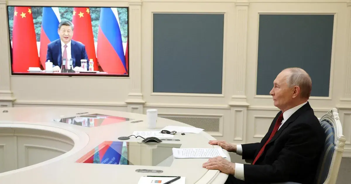 شي يدعو بوتين إلى وضع "خطة كبرى جديدة" لتطوير العلاقات الصينية الروسية