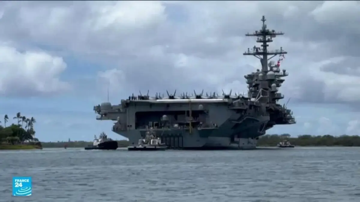 مقاتلة حربية أمريكية تسقط مسيرة إيرانية في بحر العرب "دفاعا عن النفس"