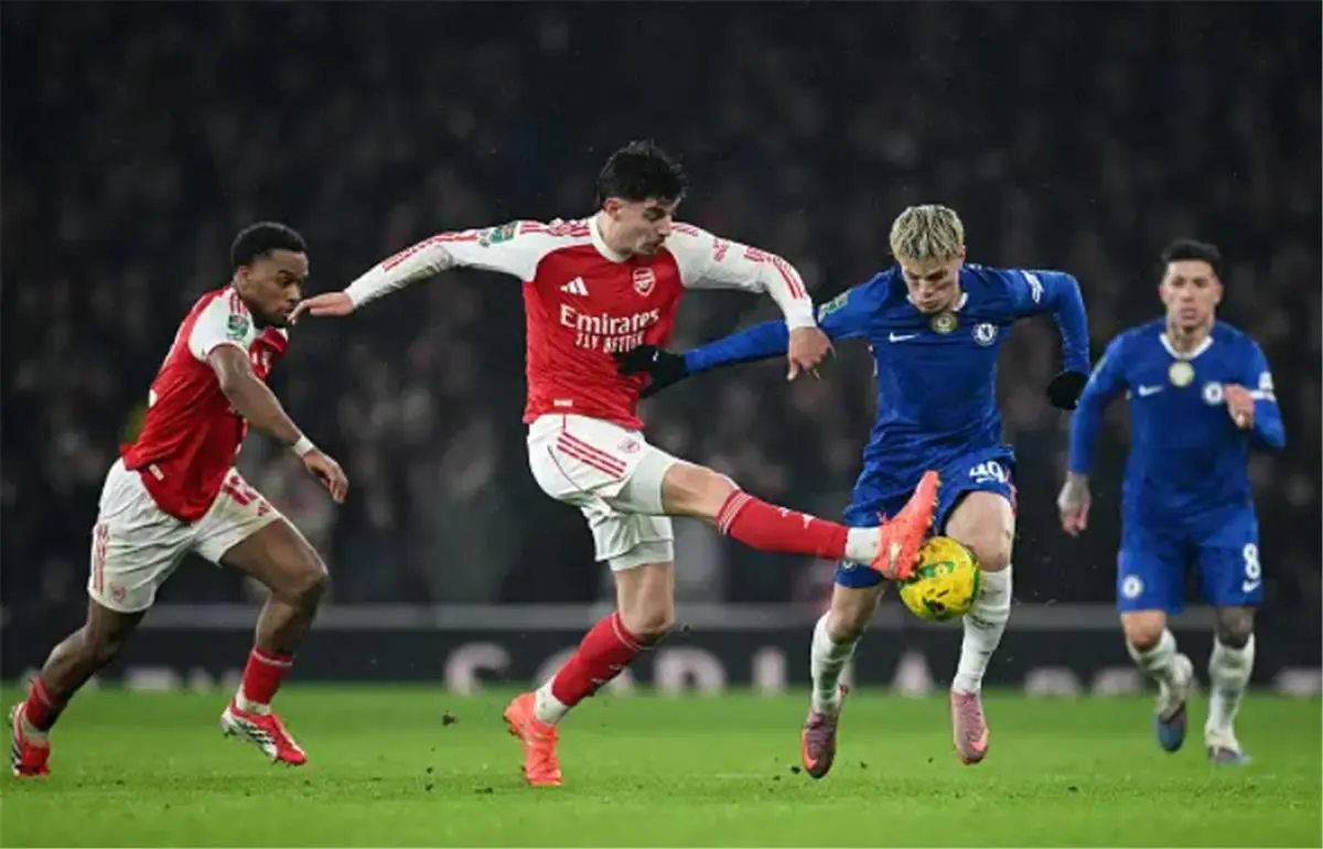 بأقدام كاي هافيرتز.. آرسنال يهزم تشيلسي ويتأهل إلى نهائي كأس كاراباو