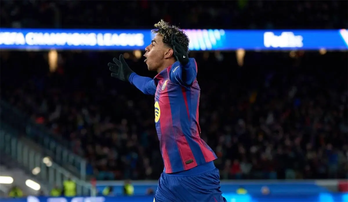 لامين يامال يسجل هدف برشلونة الأول أمام ألباسيتي