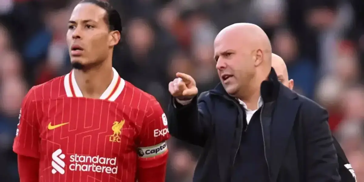 فان دايك يدافع عن آرني سلوت