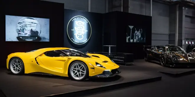 كابريكورن 01 زاغاتو تجمع محرك V8 وناقل حركة يدوي - سعودي شفت