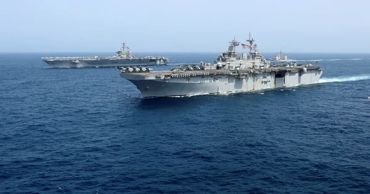 الجيش الأميركي يعلن إسقاط مسيرة إيرانية اقتربت من حاملة طائرات