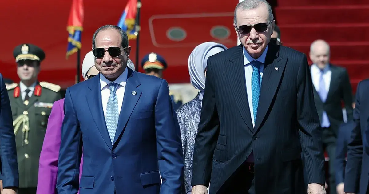 قادماً من السعودية.. أردوغان يصل مصر في زيارة رسمية