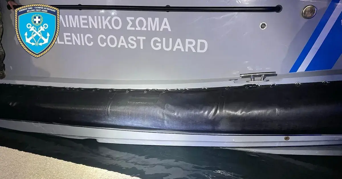 وفاة 15 مهاجراً بعد اصطدام قارب بسفينة خفر سواحل قبالة اليونان