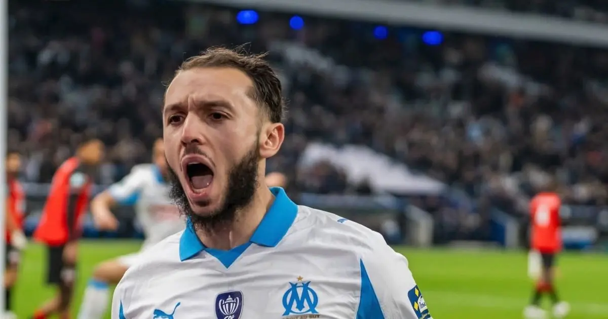 أمين غويري يقود مارسيليا لتجاوز رين وبلوغ ربع نهائي كأس فرنسا