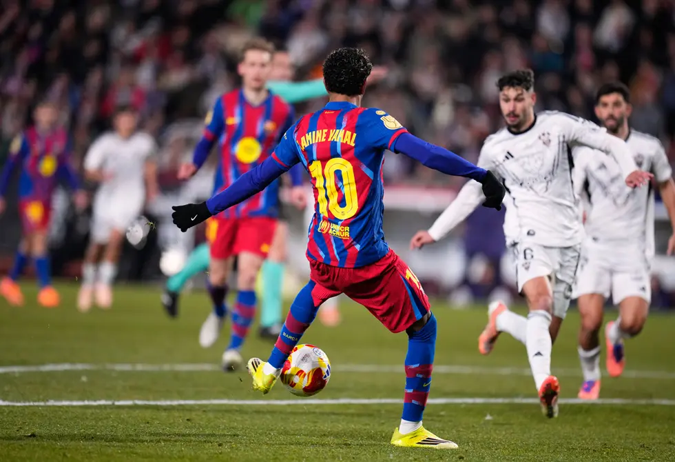 برشلونة ينهي مغامرة ألباسيتي ويبلغ نصف نهائي كأس ملك إسبانيا