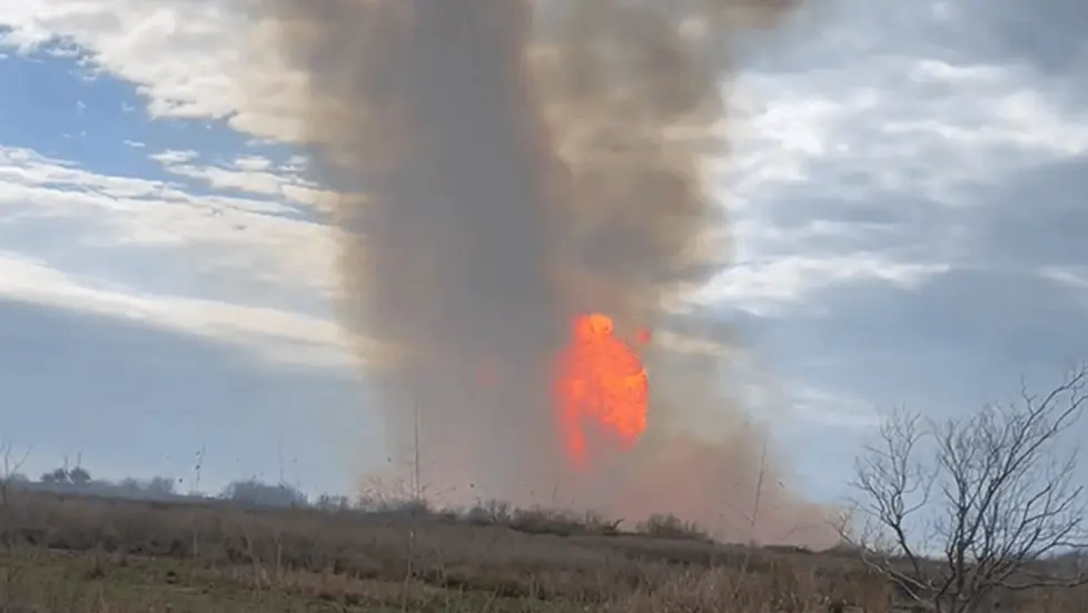 انفجار أنابيب للغاز المسال جنوبي ولاية لويزيانا الأمريكية (فيديو)