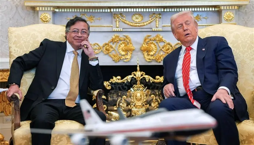 بعد تهديدات وحرب كلامية.. ترامب: رئيس كولومبيا "رائع" - موقع 24