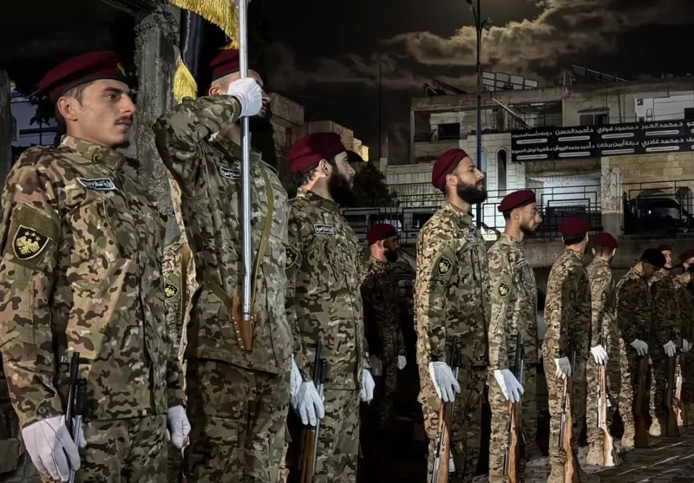 إدلب تشيع جثامين عدد من شهداء الجيش السوري