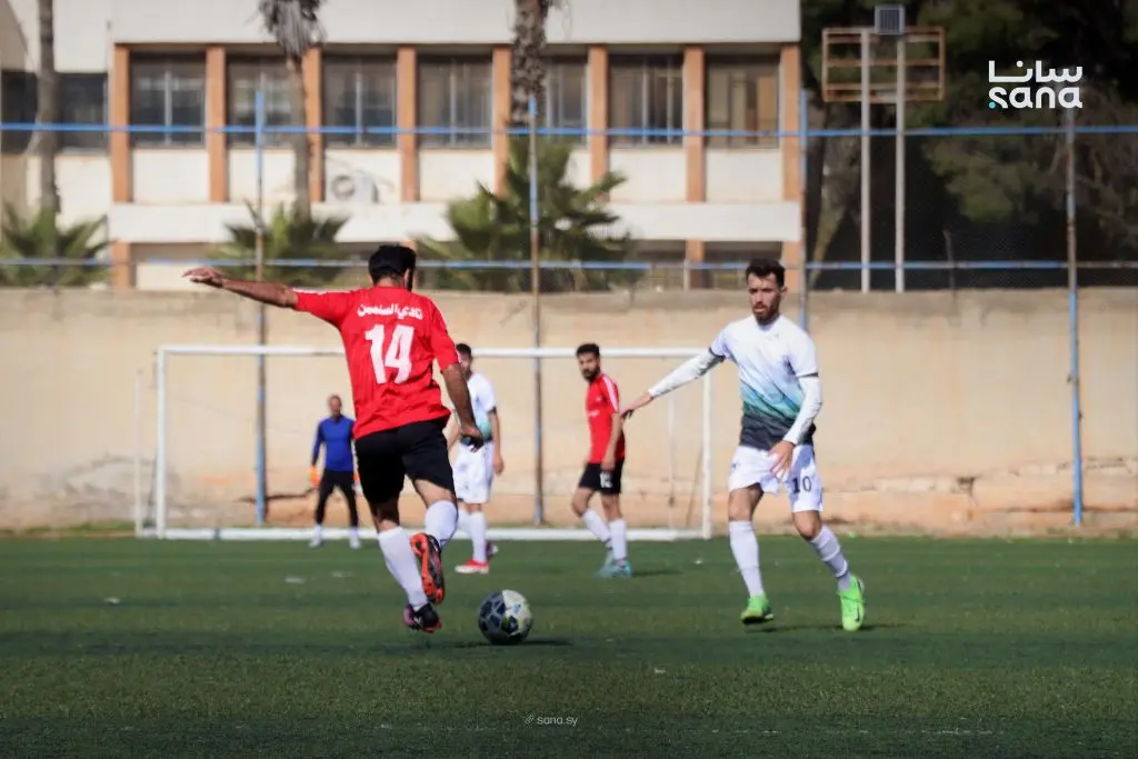 فوز الصنمين على نوى بدوري الدرجة الثانية لكرة القدم في درعا