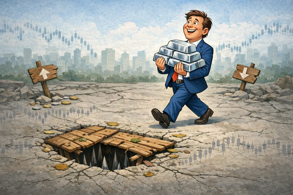 فخ الفضة .. كيف نصبه المستثمرون الأفراد ووقعوا فيه؟