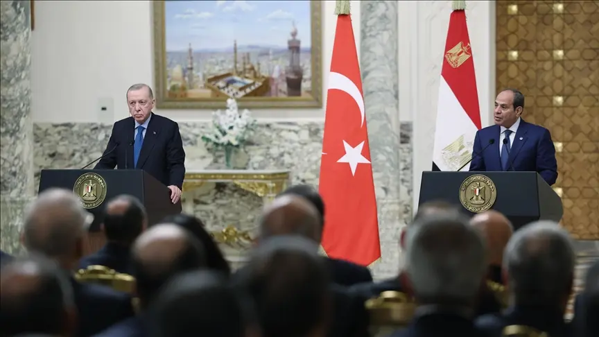 السيسي: مصر وتركيا تشددان على تنفيذ اتفاق غزة وعدم الالتفاف عليه