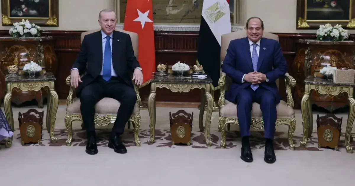 غزة والسودان وليبيا.. أبرز محاور محادثات السيسي وأردوغان في القاهرة