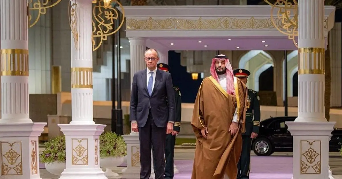 بن سلمان يبحث مع مستشار ألمانيا تطورات المنطقة