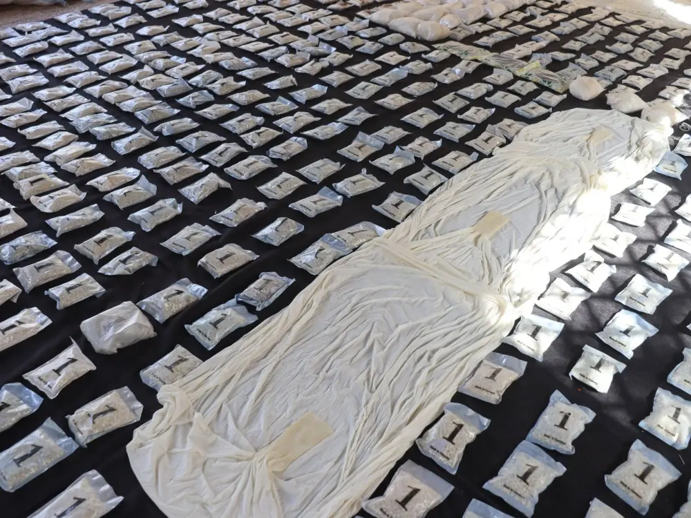 الداخلية تضبط كمية ضخمة من المخدرات كانت معدّة للتهريب إلى الأردن