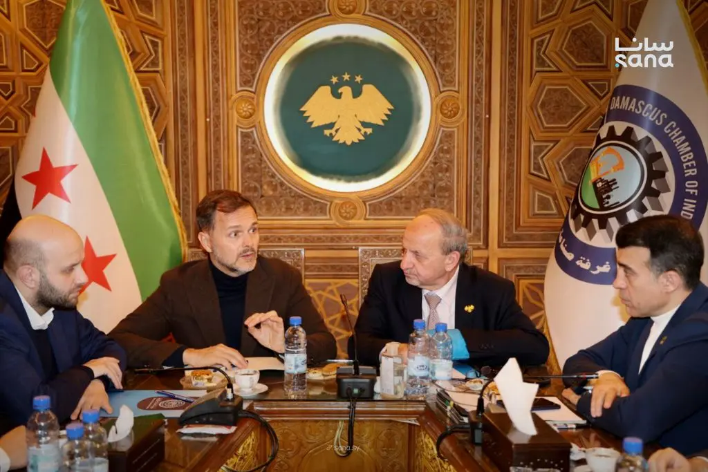 غرفة صناعة دمشق ومنظمة العمل الدولية تبحثان سبل تطوير سوق العمل ودعم القطاع الخاص