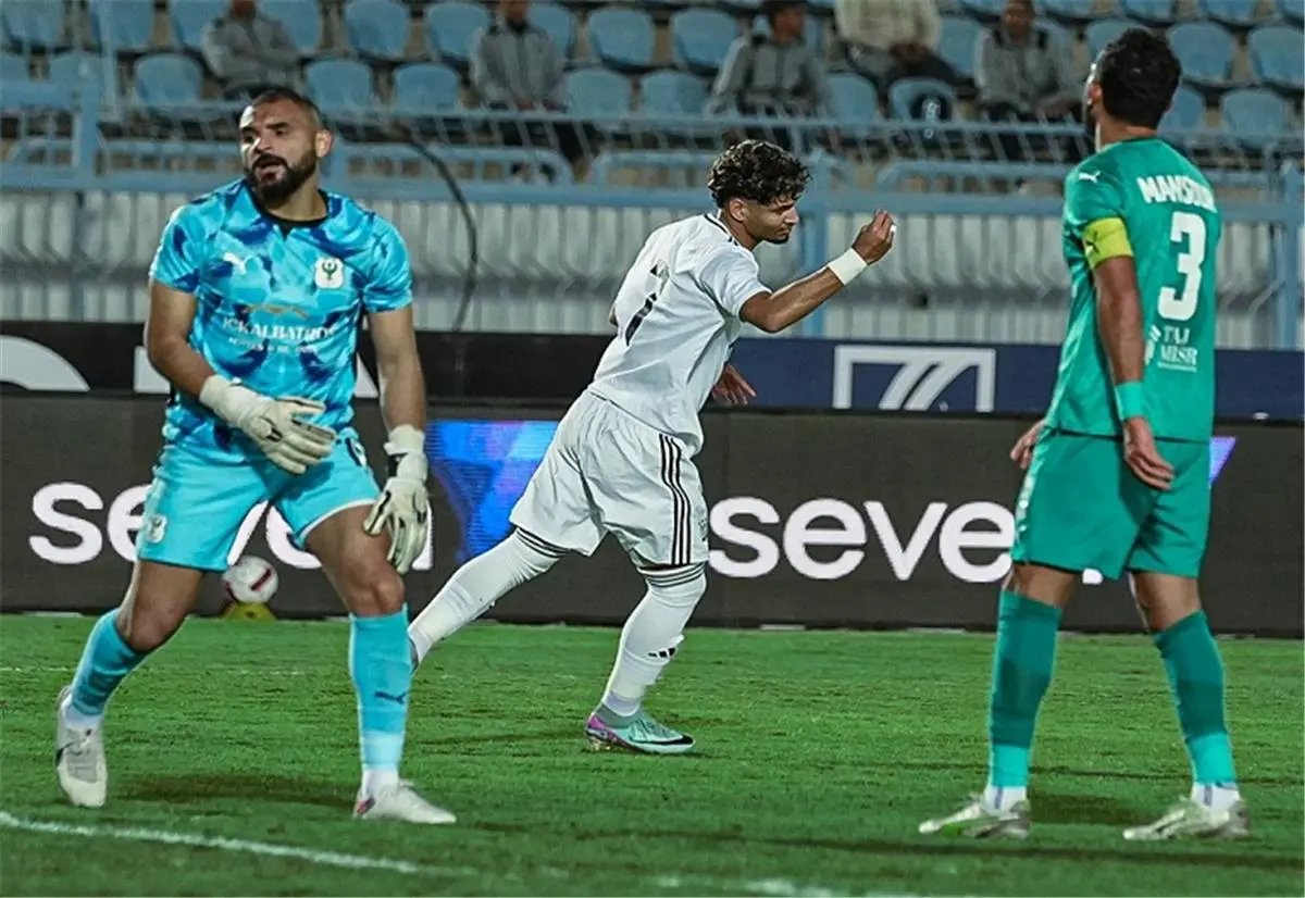 المصري يتعادل إيجابيًا مع زد في الدوري المصري