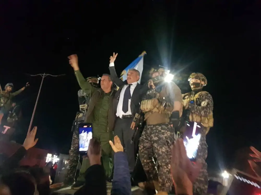 دمشق تغيب عن مراسم خانيكا .. الحسكة تستقبل مرشح قسد للمحافظة برايات حزب العمال