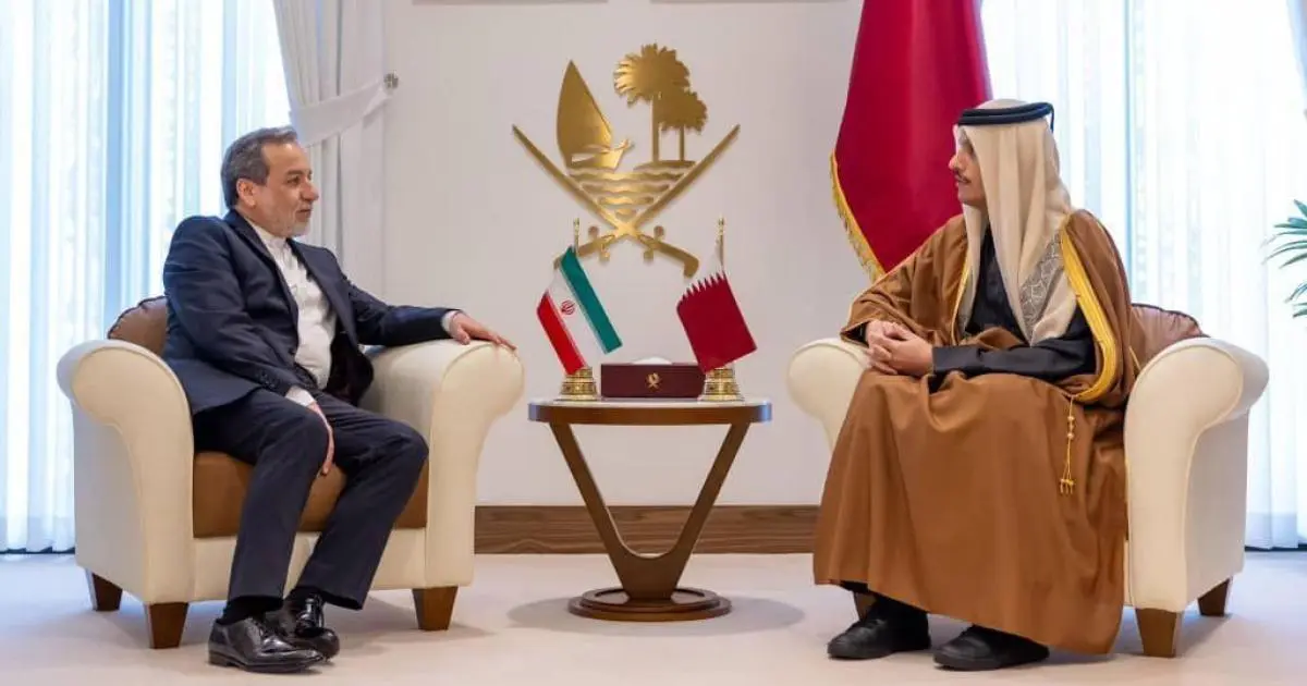وزيرا خارجية قطر وإيران يبحثان خفض التصعيد في المنطقة