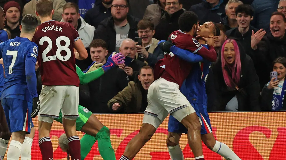 الاتحاد الإنجليزي يتدخل بعد شجار "رويال رامبل" بين تشيلسي ووست هام