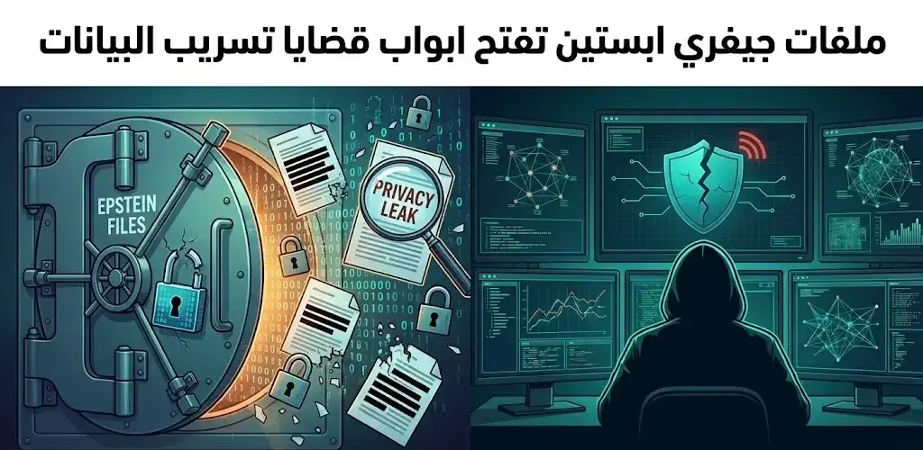 ملفات جيفري إبستين تفتح أبواب قضايا تسريب البيانات - سوالف سوفت