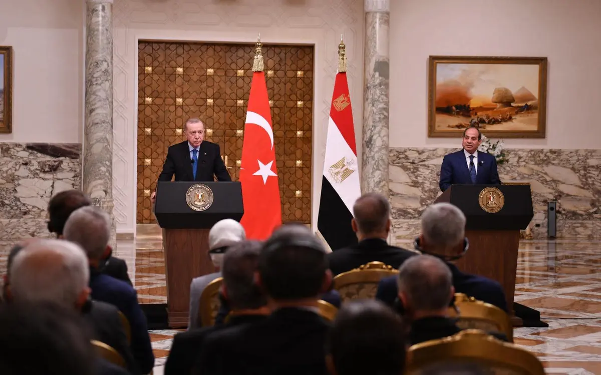 الرئيس أردوغان: هناك فرص كبيرة مع مصر في مجالات الطاقة والتعدين وتشغيل المطارات - أموال الغد