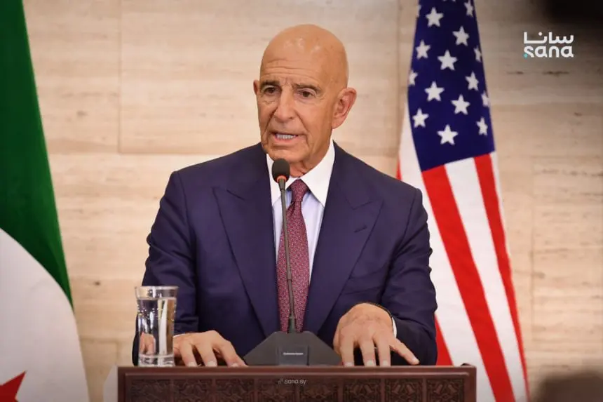 باراك: عزيمة الشعب السوري وموارده الهائلة تسهم في بناء مستقبل مزدهر لسوريا