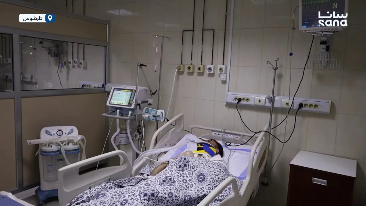 وفاة شخصين وإصابة 11 آخرين جراء اصطدام قطار بسيارة قرب بلدة المنطار بريف طرطوس