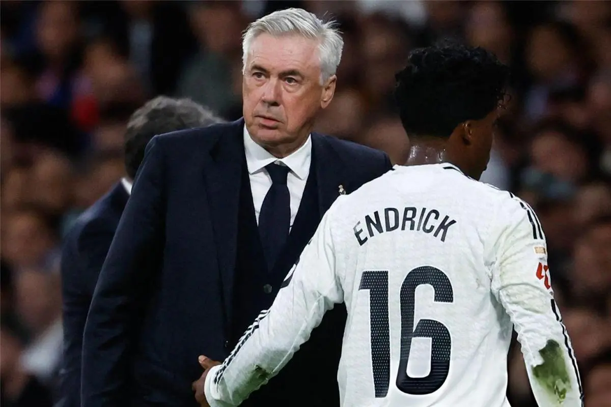 آس تسلط الضوء على نصيحة أنشيلوتي "الذهبية" لـ إندريك