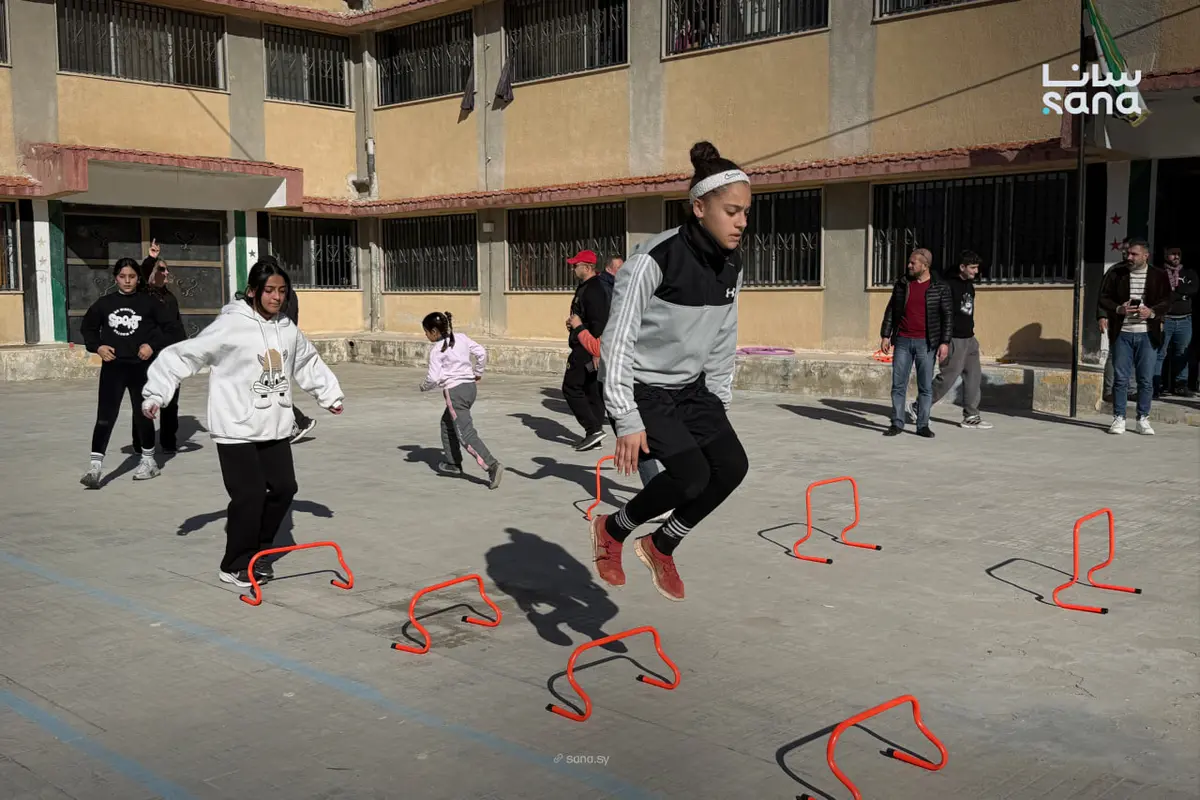 وفعالية لتنشيط المراكز التدريبية الرياضية المدرسية في اللاذقية