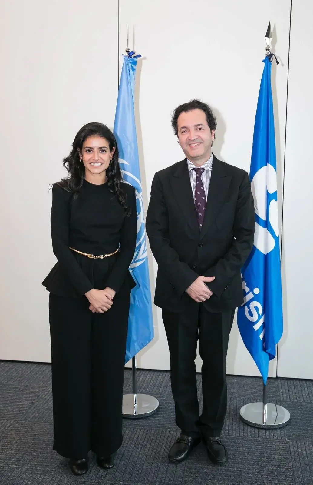 هاشتاق عربي - المعايطة يلتقي الأمينة العامة لمنظمة الأمم المتحدة للسياحة على هامش معرض فيتور بمدريد