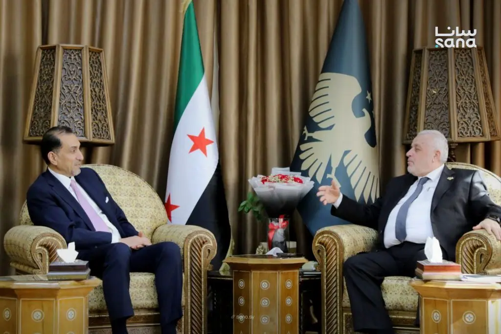 وزير الأوقاف يبحث مع السفير الأردني بدمشق التعاون الديني وتبادل الخبرات