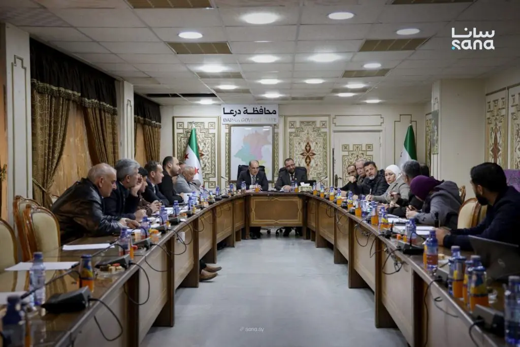 لجنة "إنجاز" درعا تباشر عملها الميداني لمعالجة المشاريع المتوقفة وتسريع تنفيذها