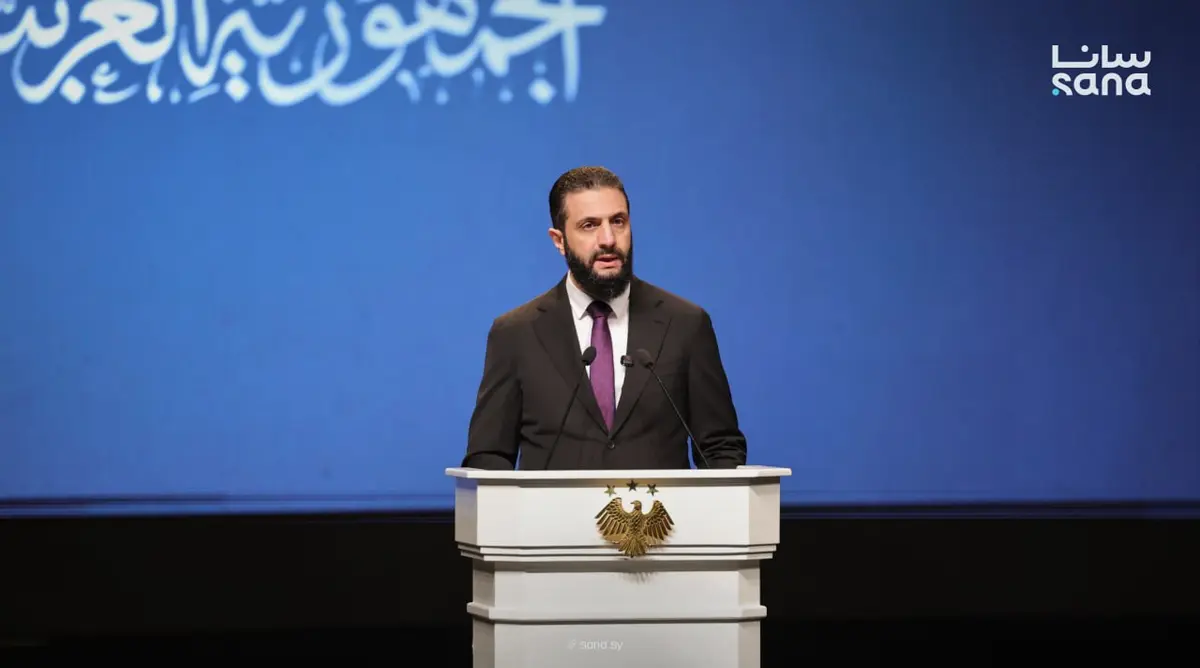 الرئيس الشرع: من معرض دمشق الدولي للكتاب تعود دمشق منارةً للعلم والمعرفة