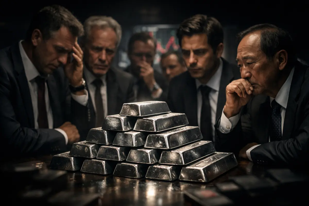 انهيار جديد للفضة .. ماذا يدفعه؟