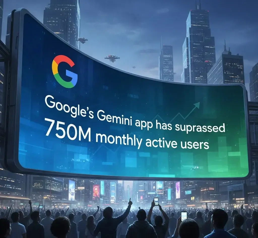 تطبيق جيميني من جوجل يتجاوز حاجز 750 مليون مستخدم نشط شهرياً - سوالف سوفت
