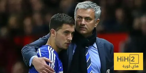 هازارد : مورينيو أفضل مدرب دربني على الاطلاق