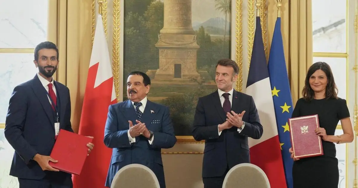 البحرين وفرنسا توقعان اتفاق تعاون بمجال الدفاع