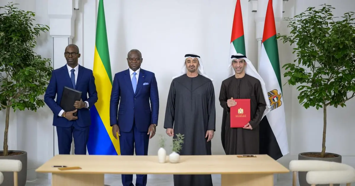الإمارات والغابون توقّعان اتفاقية شراكة اقتصادية شاملة
