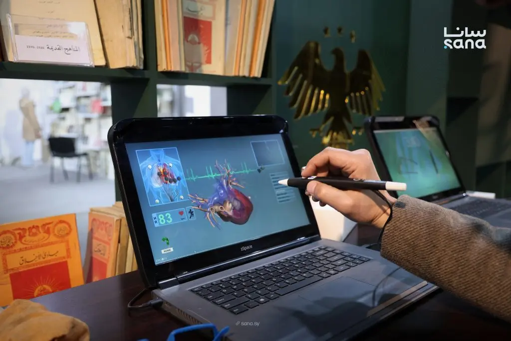 وزارة التربية تستعرض أحدث تقنياتها التعليمية في معرض دمشق الدولي للكتاب